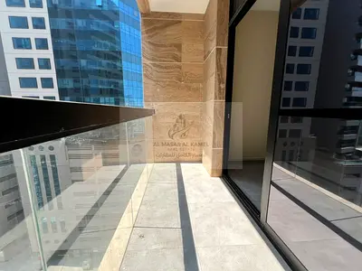 2 Bedroom Apartment for Rent in Al Khan | Second Occupant, Central AC, Balcony, Free Parking & Open View