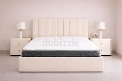 Brand new king size bed storage bed with medical mattress good quality king bed double bed