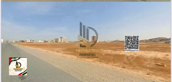 Two Adjacent Residential & Commercial Plots for Sale in Al Jurf Industrial 3 – Ajman | G+6 | Freehold