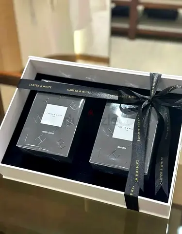 Brand new Carter & White gift set — 2 perfumes, sealed