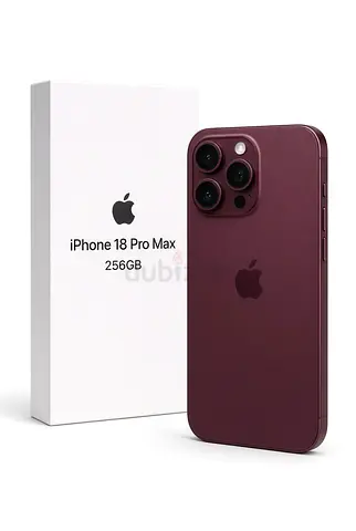 Apple iPhone 18 Pro Max 256GB - Burgundy