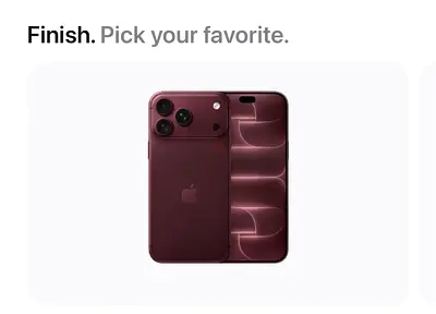 iPhone 18 pro 256 GB Burgundy
