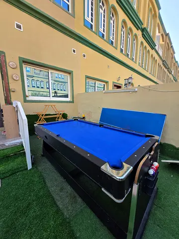 2 in 1 pool table and hockey table for home