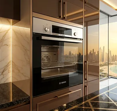 Bosch Series 6 60cm Built-In Oven – Integrated Kitchen Oven Unit