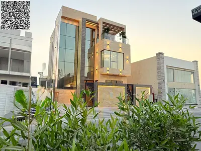 Modern villa for sale in Al Helio, Ajman – an excellent choice for families seeking privacy, comfort, and spacious living areas.