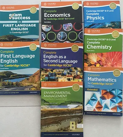 Oxford Cambridge IGCSE Complete & Exam Success Textbooks - Multiple Subjects