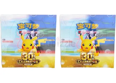 Pokemon 30th Anniversary Celebration Chinese Booster Box