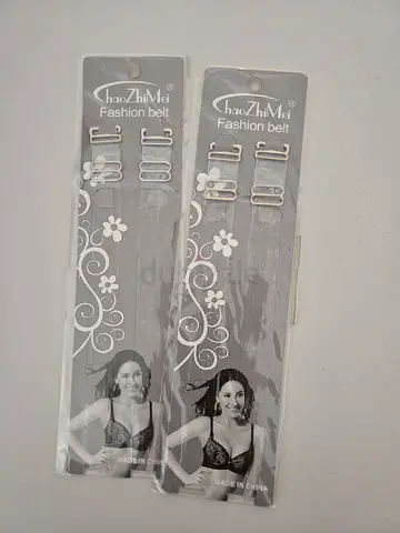 Pair of detachable fashion bra straps (new, unused)