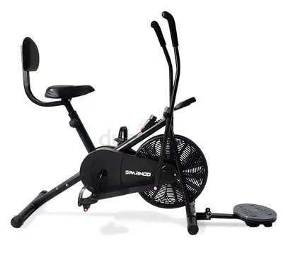 Sparnod SAB-05_T Air Bike – Dual Action Full Body Exercise Bike- Installed