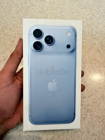 Brand new sealed iPhone 18 Pro Max 512GB - Sierra Blue (sealed box)