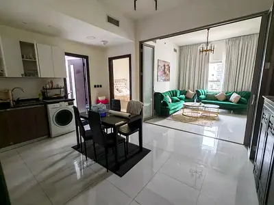 1 Bedroom Apartment | Lawnz by Danube Block 3 | Pool & Courtyard Views | Community Amenities