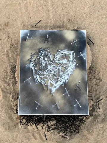 LOVE. NO MERCY. Artwork 1 of 1 — in Dubai.