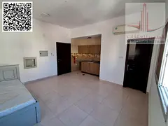 A great opportunity to rent a spacious studio in a modern building in Al Rashidiya 2, Ajman.