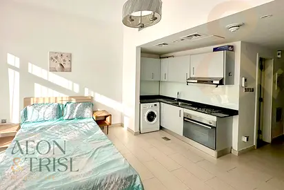 Rented Studio | Pool & Villa Views | High ROI