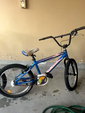 Blue BMX-style Bicycle