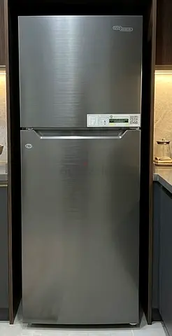 Super star 2-Door Stainless Steel Fridge - very good Condition -1years and half