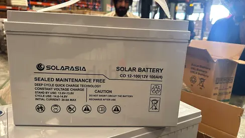 Solar Battery 12V 100Ah - *30 Pieces* Sealed Maintenance Free (SOLARASIA)