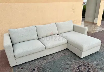 Amazing condition cream color IKEA vimle sofabed