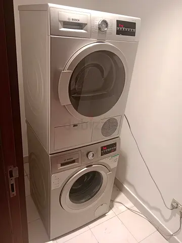 Bosch series 6 9kg washer and 9kg dryer separate set