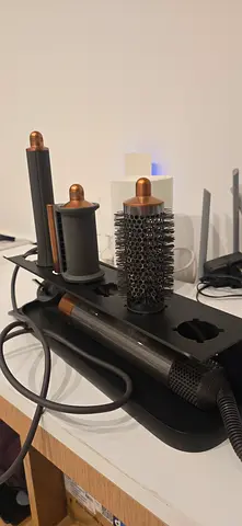 Dyson Airwrap hair styler with brush attachments (used)