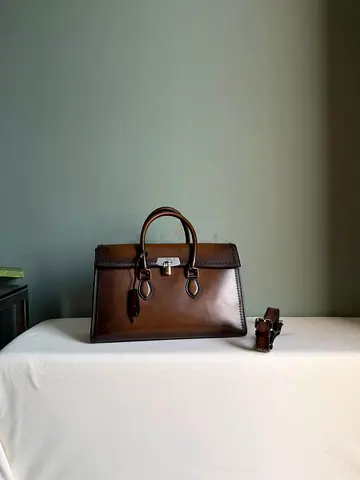 BERLUTI* E'Mio Briefcase Venezia Calf Leather