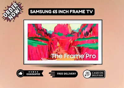 Samsung 65 Inch Brand New Class Frame Pro 144Hz 4K Vision AI Smart TV 65LS03F PRO - Free Delivery