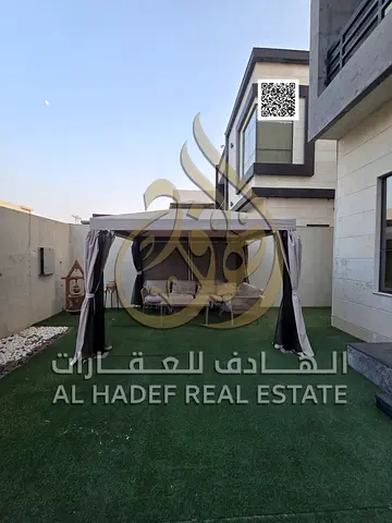 🏡 For Annual Rent – Luxury Villa in Al Yasmeen | Ajman 🔥 📍 Prime location on Sheikh Mohammed Bin Zayed Road, adjacent to the Al Rahmaniya area in Sharjah. ✨ Two-story villa – New (second occupancy)