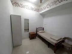 Furnished Partition Room Fully Closed available for Rent Executive Person opposite Al Qusais Plaza