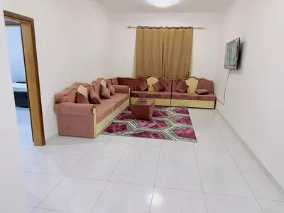 شقة غرفة وصالة مفروشة راقية في عجمان | صور حقيقية من وحداتنا | فرش أنيق ونظيف | شامل الفواتير والإنترنت | وحدات مشابهة حسب التوفر