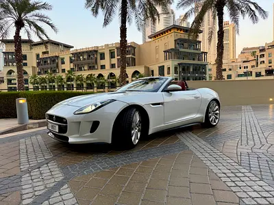 Jaguar F-Type V8 S 495 Horse Power Convertible | GCC | Full Service History | Well Maintained