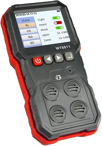 Gas Detector, Portable Composite Gas Detector CO Monitor Carbon Monoxide