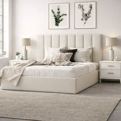 Brand new king size bed storage bed good quality king bed