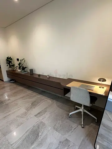 Customized storage and desk unit