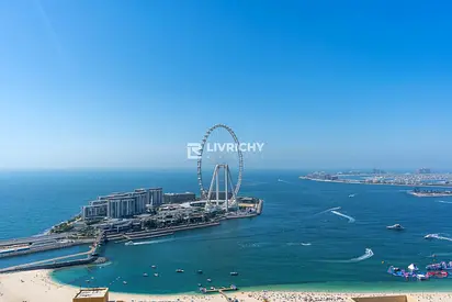 Luxury 2BR+Maid | Fully Upgraded | Sea n Ain View