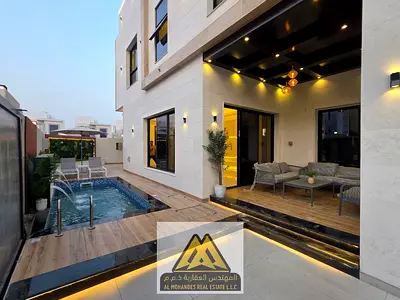 Modern Villa | 6 Master Bedrooms | Corner Unit | Private Pool | Plot: 3,600 sq. ft. | Built-up Area: 4,200 sq. ft. | Two Floors + Roof Terrace |