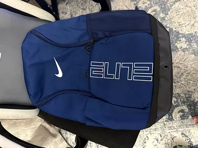 Nike elite backpack blue original