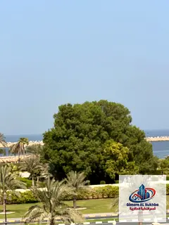 1-Bedroom Apartment for Rent in Al Qulaya, Sharjah, Second Occupant, Sea View & Balcony, Large Kitch