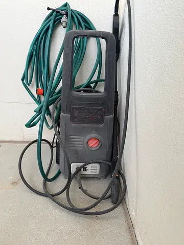 Used Black & Decker Electric Pressure Washer - Compact Outdoor Cleaner