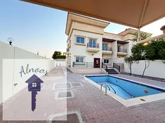 SPACIOUS FOUR BEDROOM VILLA IS AVAILABLE FOR RENT IN AL SEYOUH SHARJAH WITH MAID ROOM DRIVER ROOM PO