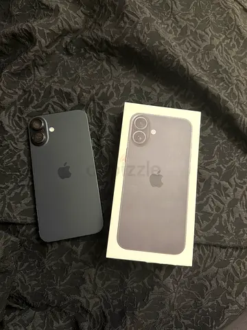 Iphone 16 plus black LIKE NEW apple care valid.