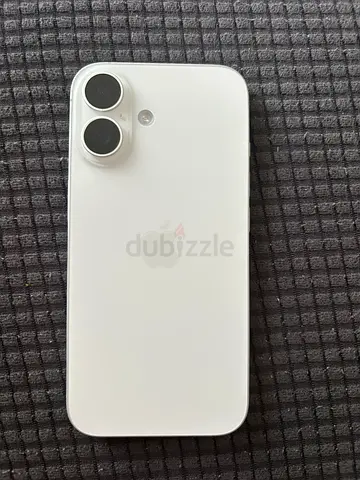iPhone 16 256GB - White Color - Excellent Condition (no scratch) - Unlocked - UAE Version