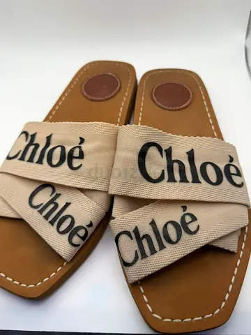 Original Chloé Woody Flat Sandals