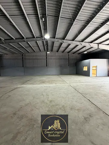Prime 1000 SQM Store with Land for Rent in Mussafah