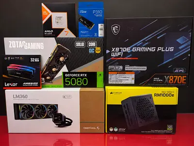 High-End Gaming PC — RTX 5080 + 9800X3D | AED 13,500 | Dubai