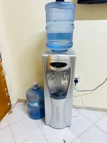 Used Silver Water Dispenser
