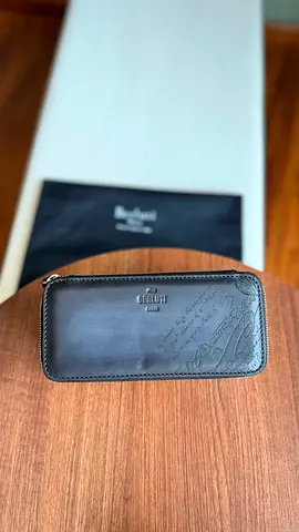 BERLUTI* Watch Case 3 Venezia Calf Leather  :