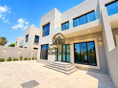 Spacious modern 4 bedroom with maid room villa for rent