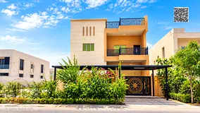 Villa for sale in Ajman, Al Muwaihat area. 5 master bedrooms with a roof terrace, majlis, living roo