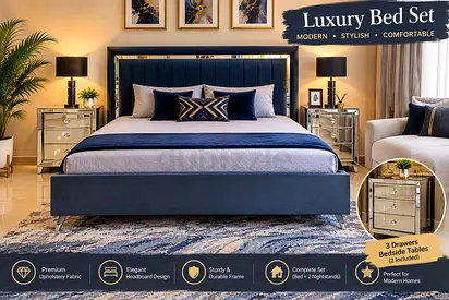 KING SIZE STYLISH MODERN BED