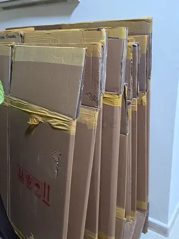 Bundle of Large Used Cardboard Boxes / Flat Packed Shipping Boxes